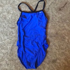 Nike blue swimsuit